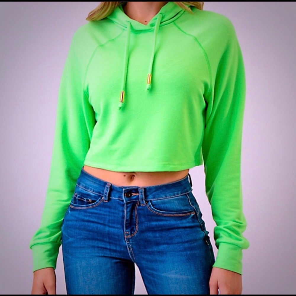 Crop top hoodie!